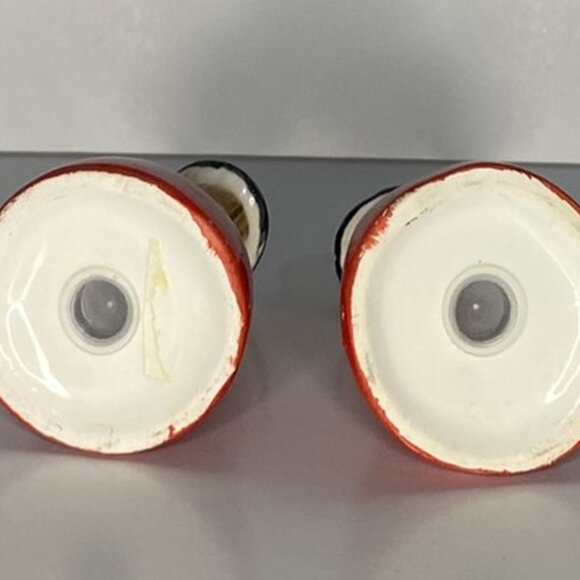 Vintage Pilgrim Ladies in Red Dress Salt & Pepper Shakers - Picture 5 of 8